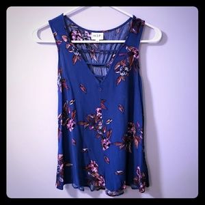 Floral tank top